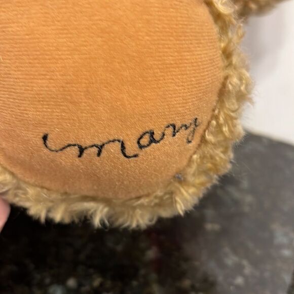 Hallmark Plush Mary Bear Red Sweater Jacket Brown Stuffed Animal 19” BER1573 - Picture 4 of 9